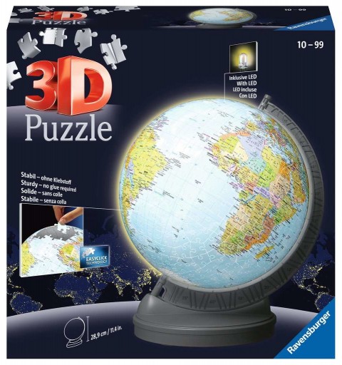 Ravensburger 11549 puzzle 3D puzzle 540 pc(s) Globe