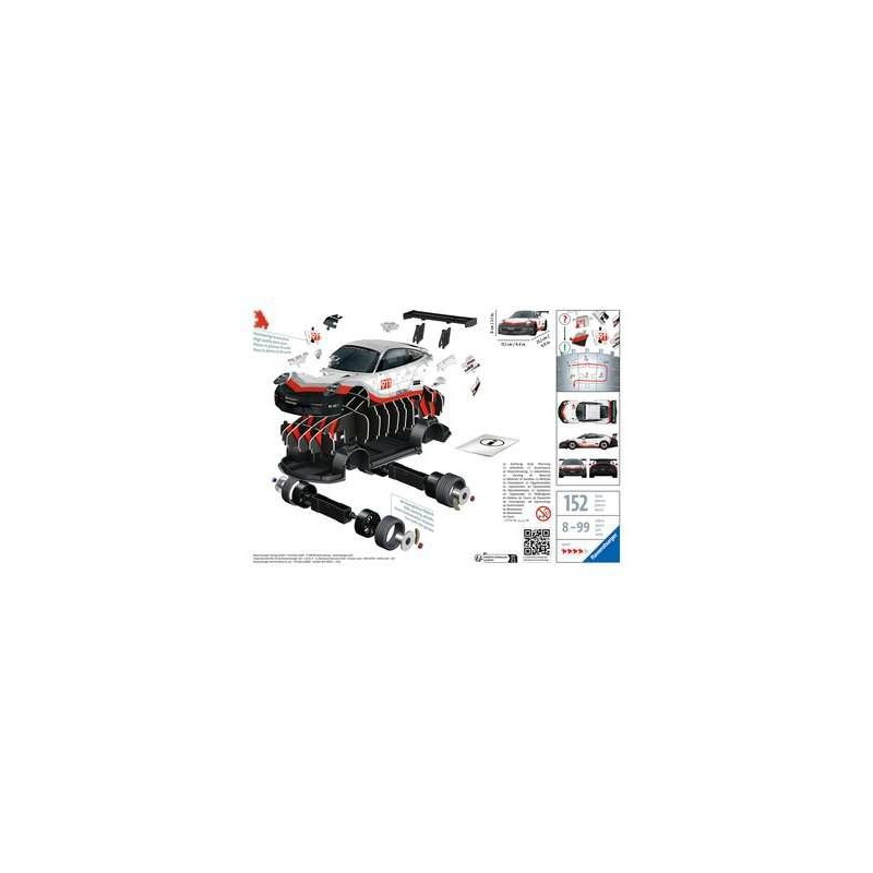 Ravensburger 11557 Puzzle 3D-Puzzle 108 Stück(e) Fahrzeuge