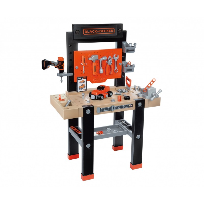 Smoby Black & Decker Werkbank Center Smoby Black & Decker Werkbank Center