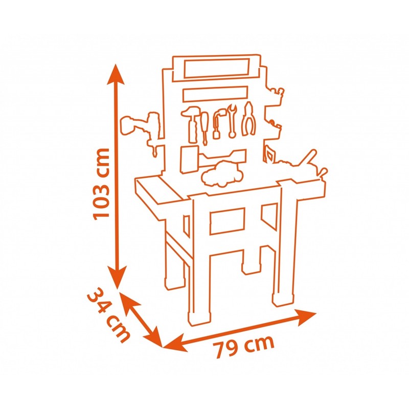 Smoby B+D Bricolo Center Workbench