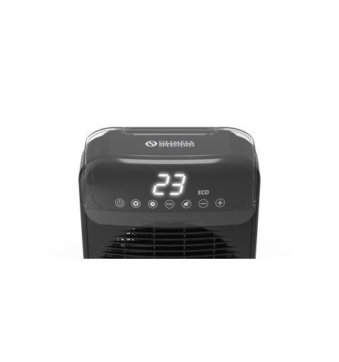 Olimpia Splendid CALDO TEKNO Interno Nero 2000 W Riscaldatore ambiente elettrico con ventilatore