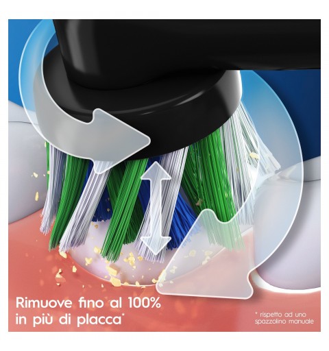 Oral-B Pro 3 3000 Adult Rotating-oscillating toothbrush Black