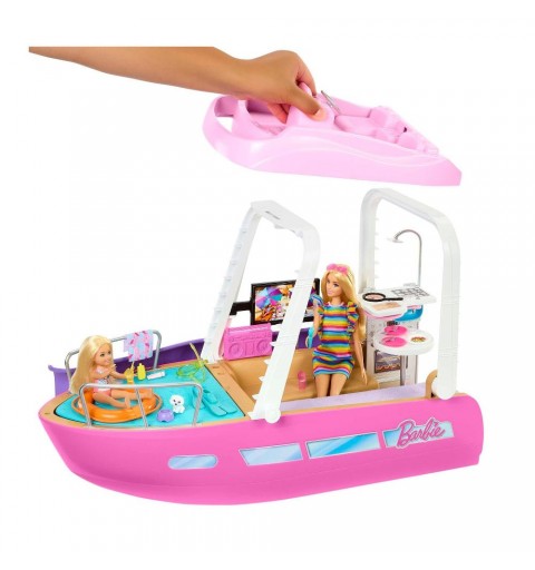 Playset Mattel HJV37 BARBIE Barca dei Sogni con scivolo