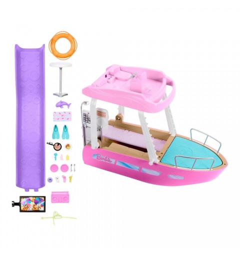 Playset Mattel HJV37 BARBIE Barca dei Sogni con scivolo