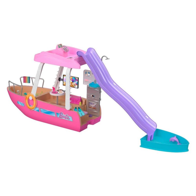 Playset Mattel HJV37 BARBIE Barca dei Sogni con scivolo