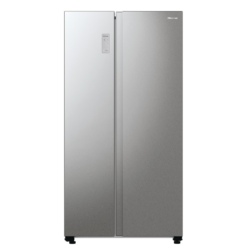 Hisense RS711N4ACE side-by-side refrigerator Built-in Freestanding 550 L E Stainless steel