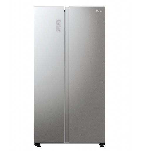 Hisense RS711N4ACE side-by-side refrigerator Built-in Freestanding 550 L E Stainless steel