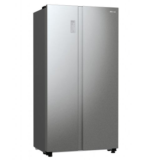 Hisense RS711N4ACE side-by-side refrigerator Built-in Freestanding 550 L E Stainless steel