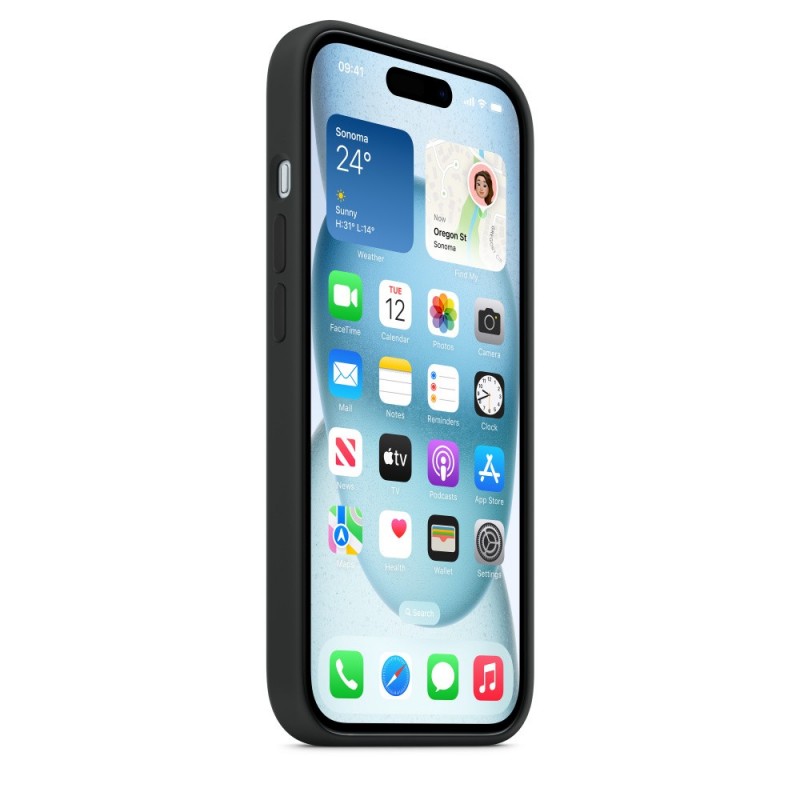 Apple MT0J3ZM A funda para teléfono móvil 15,5 cm (6.1") Negro