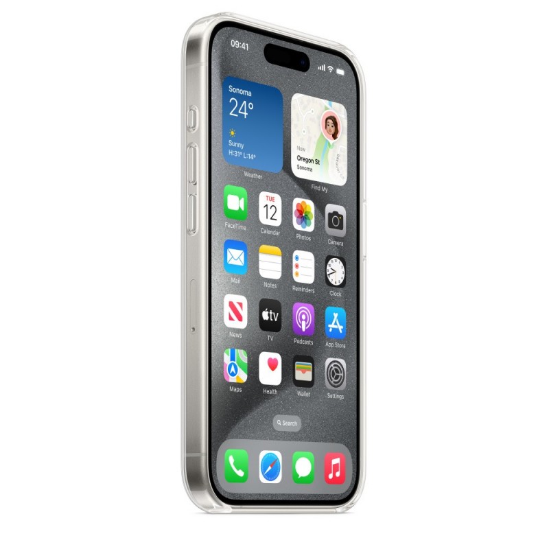 Apple MT223ZM A coque de protection pour téléphones portables 15,5 cm (6.1") Housse Transparent