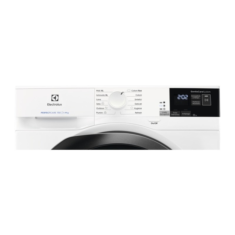 Electrolux EW7H593Y asciugatrice Libera installazione Caricamento frontale 9 kg A+++ Bianco