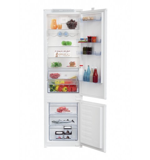 Beko BCSA306E4SFN frigorifero con congelatore Da incasso 298 L Bianco