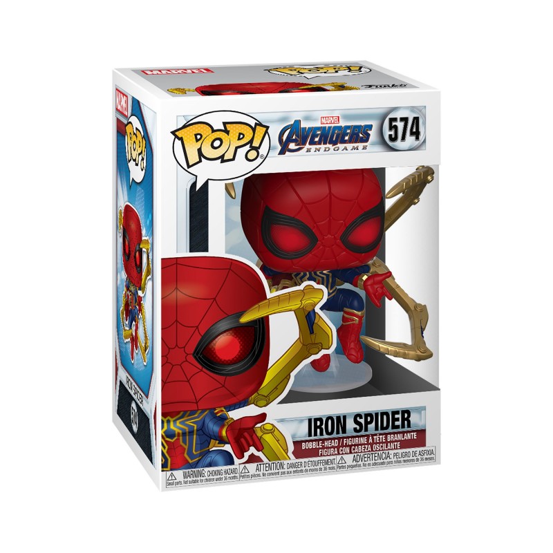 FUNKO POP Marvel Endgame- Iron Spider w Nano Gauntlet
