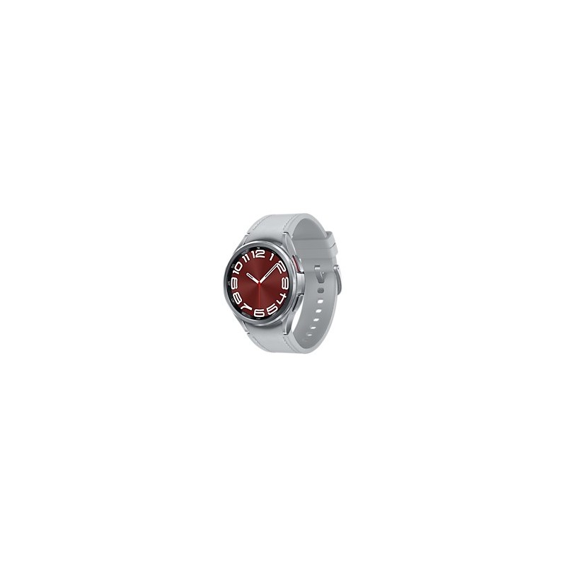 Samsung Galaxy Watch6 Classic 3,3 cm (1.3") OLED 43 mm Numérique 432 x 432 pixels Écran tactile 4G Argent Wifi GPS (satellite)