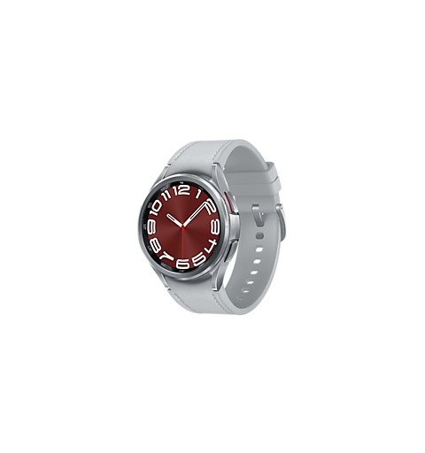 Samsung Galaxy Watch6 Classic 3,3 cm (1.3") OLED 43 mm Digital 432 x 432 Pixel Touchscreen 4G Silber WLAN GPS
