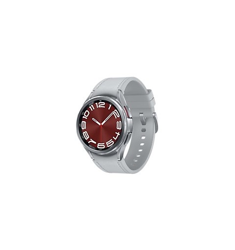 Samsung Galaxy Watch6 Classic 3.3 cm (1.3") OLED 43 mm Digital 432 x 432 pixels Touchscreen 4G Silver Wi-Fi GPS (satellite)