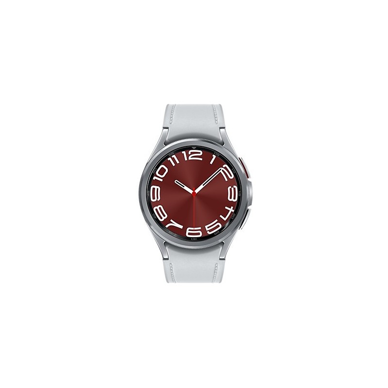 Samsung Galaxy Watch6 Classic 3.3 cm (1.3") OLED 43 mm Digital 432 x 432 pixels Touchscreen 4G Silver Wi-Fi GPS (satellite)