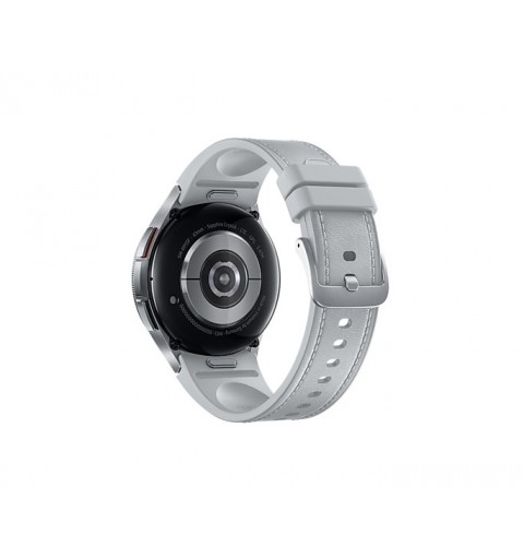 Samsung Galaxy Watch6 Classic 3,3 cm (1.3") OLED 43 mm Digital 432 x 432 Pixeles Pantalla táctil 4G Plata Wifi GPS (satélite)