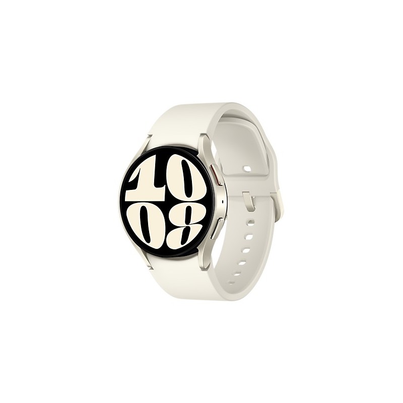 Samsung Galaxy Watch6 3.3 cm (1.3") OLED 40 mm Digital 432 x 432 pixels Touchscreen 4G Cream Wi-Fi GPS (satellite)
