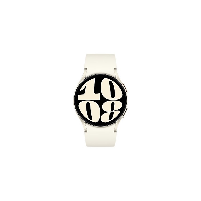 Samsung Galaxy Watch6 3.3 cm (1.3") OLED 40 mm Digital 432 x 432 pixels Touchscreen 4G Cream Wi-Fi GPS (satellite)