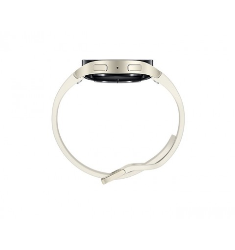 Samsung Galaxy Watch6 3.3 cm (1.3") OLED 40 mm Digital 432 x 432 pixels Touchscreen 4G Cream Wi-Fi GPS (satellite)