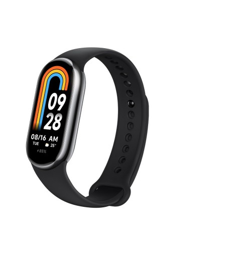 Xiaomi Smart Band 8 AMOLED Tracciatore di attività a clip da polso 4,11 cm (1.62") Nero, Grafite