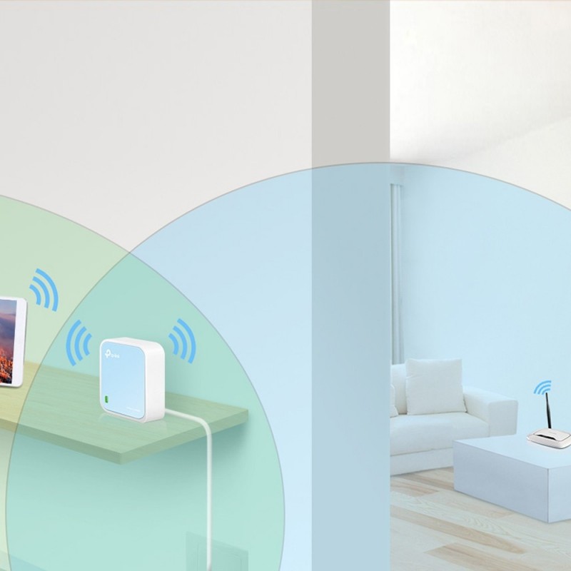 TP-Link Tragbarer 300Mbit s-WLAN-Nano-Router