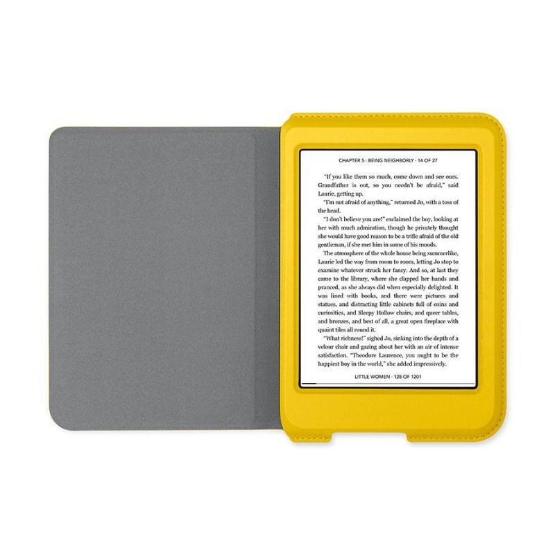 Rakuten Kobo Nia SleepCover e-book reader case 15.2 cm (6") Folio Yellow