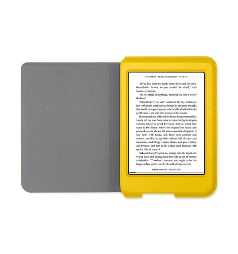 Rakuten Kobo Nia SleepCover e-book reader case 15.2 cm (6") Folio Yellow