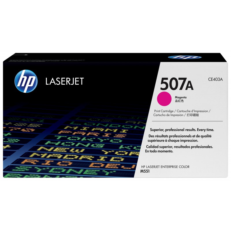HP 507A Magenta Original LaserJet Tonerkartusche