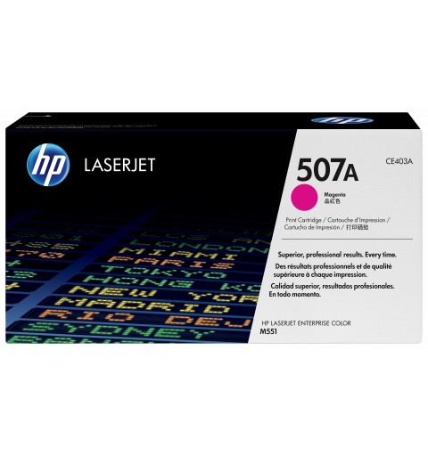 HP Cartuccia Toner originale magenta LaserJet 507A