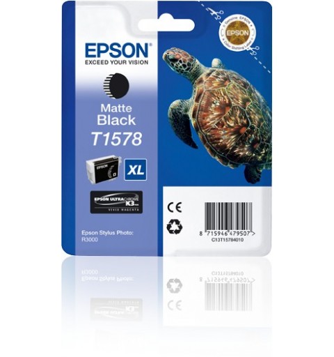Epson Turtle Cartucho T1578 negro mate