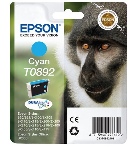 Epson Monkey Cartuccia Ciano