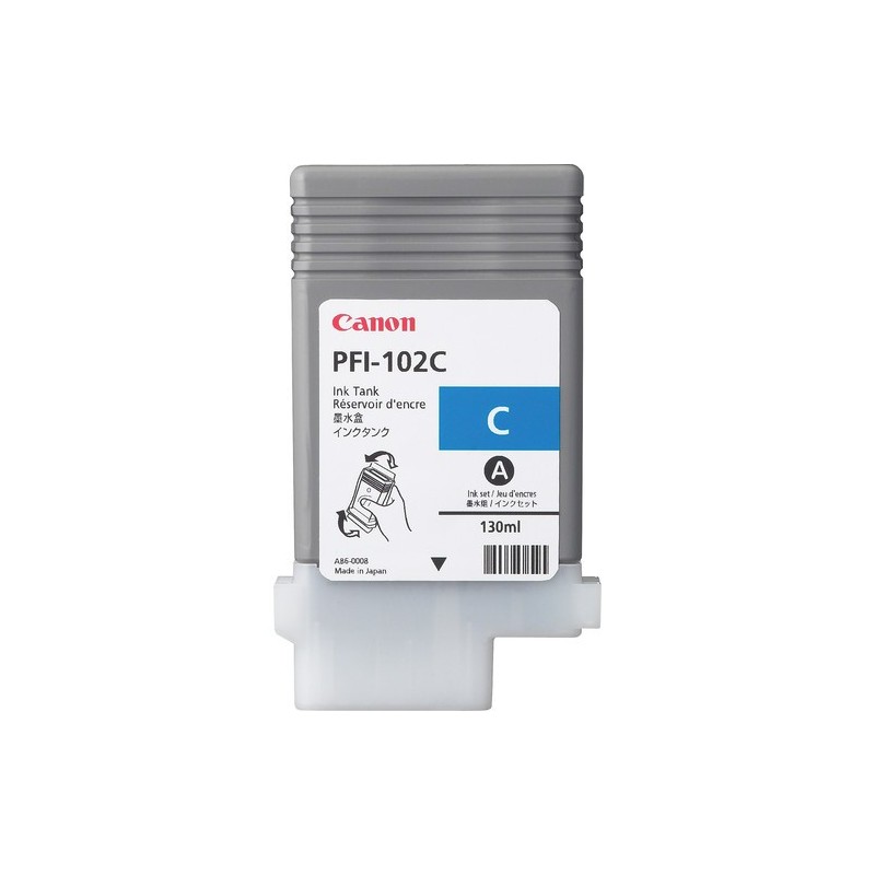 Canon PFI-102C cartouche d'encre Original Cyan
