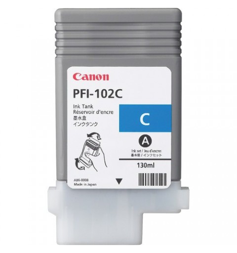 Canon PFI-102C cartuccia d'inchiostro Originale Ciano
