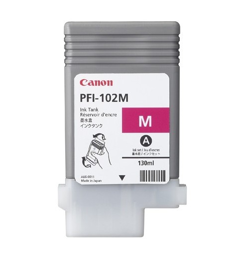 Canon PFI-102M cartuccia d'inchiostro 1 pz Originale Magenta