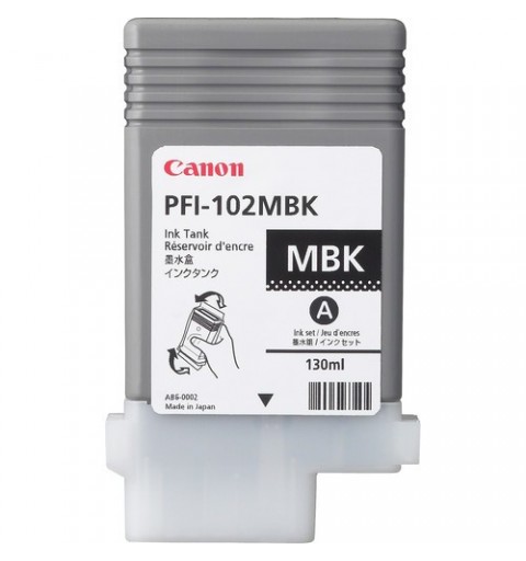 Canon PFI-102MBK cartucho de tinta Original Negro mate