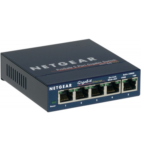 NETGEAR GS105 Non-géré Gigabit Ethernet (10 100 1000) Bleu