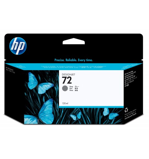 HP Cartucho de tinta gris 72 de 130 ml