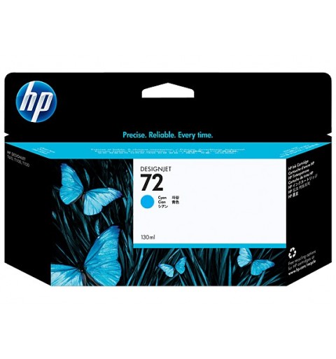 HP Cartuccia inchiostro ciano 72, 130 ml