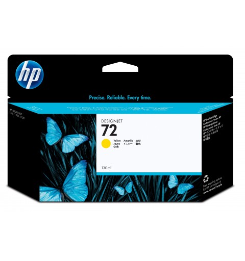 HP Cartuccia inchiostro giallo 72, 130 ml