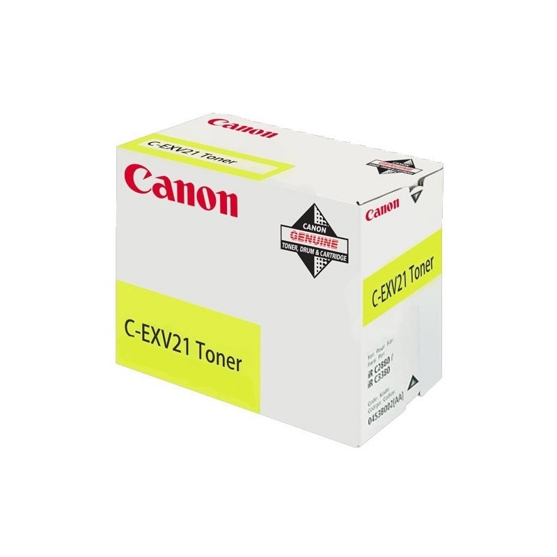 Canon C-EXV21 cartuccia toner 1 pz Originale Giallo