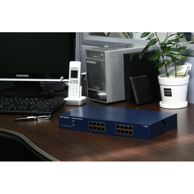 NETGEAR JGS516 Unmanaged Blau