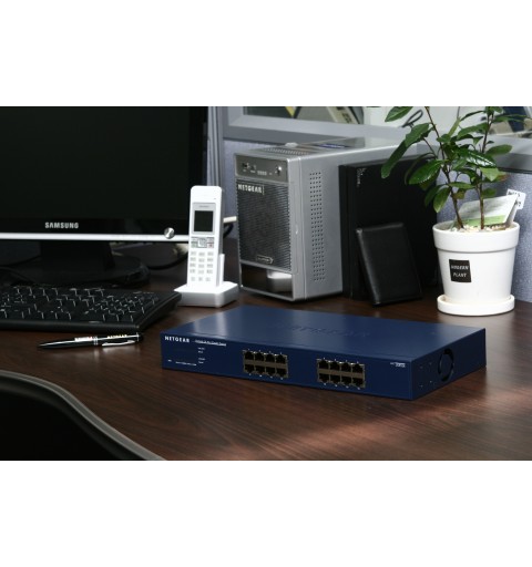 NETGEAR JGS516 Unmanaged Blau