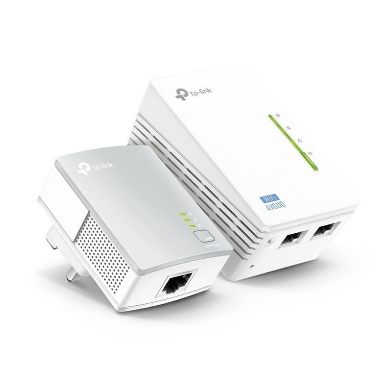 TP-Link TL-WPA4220 KIT 600 Mbit s Eingebauter Ethernet-Anschluss WLAN Weiß 2 Stück(e)