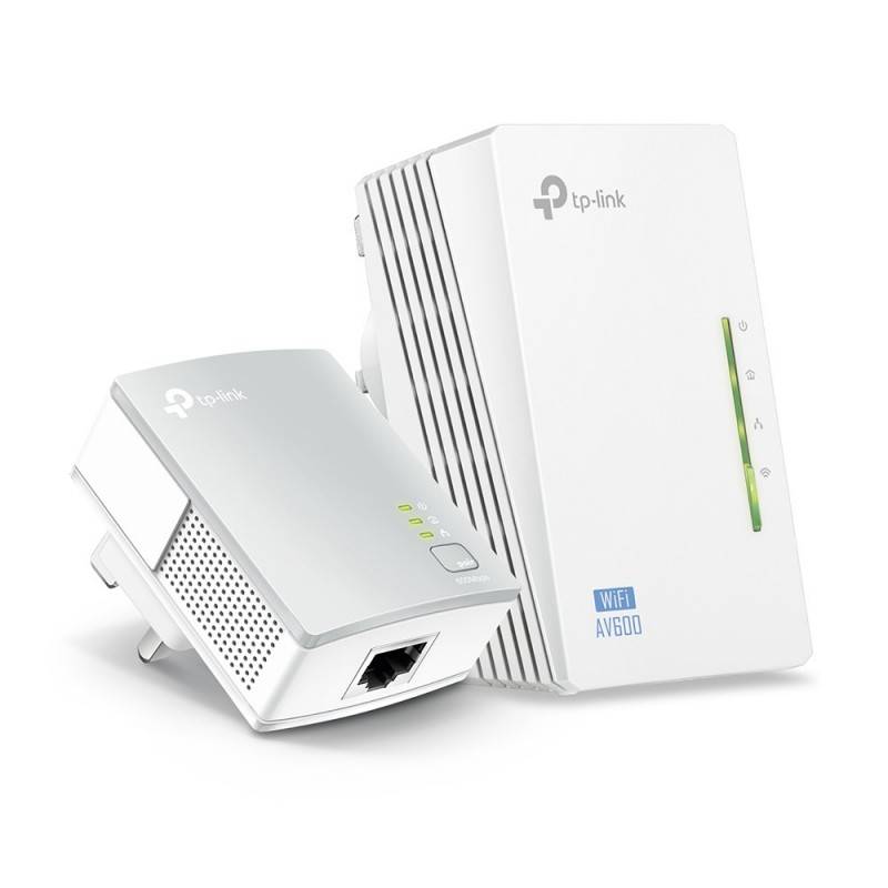TP-Link TL-WPA4220 KIT 600 Mbit s Collegamento ethernet LAN Wi-Fi Bianco 2 pz