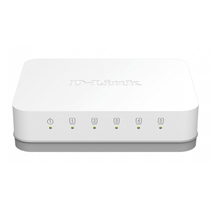 D-Link GO-SW-5G Unmanaged Gigabit Ethernet (10 100 1000) White