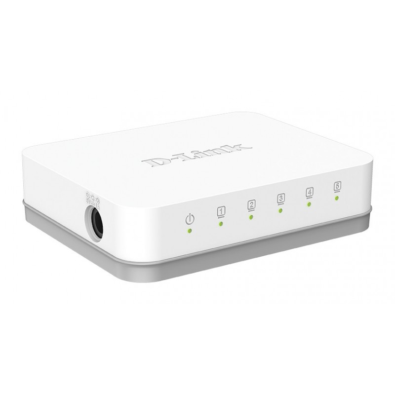 D-Link GO-SW-5G Unmanaged Gigabit Ethernet (10 100 1000) Weiß