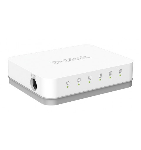 D-Link GO-SW-5G Unmanaged Gigabit Ethernet (10 100 1000) Weiß