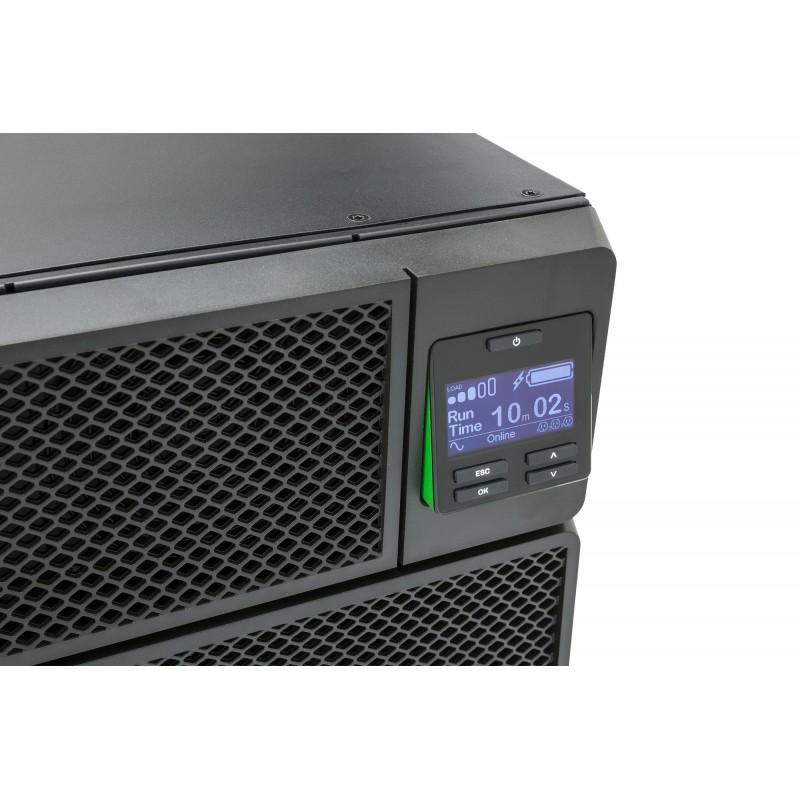 APC Smart-UPS On-Line Unterbrechungsfreie Stromversorgung (USV) Doppelwandler (Online) 5 kVA 4500 W 10 AC-Ausgänge